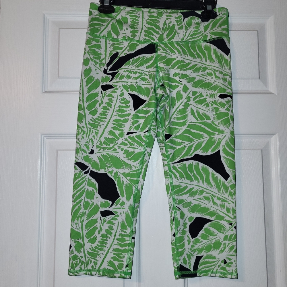 ALO Yoga‎ Airbrush Capri Leggings In Palm Springs Women's Size Small - Picture 5 of 11
